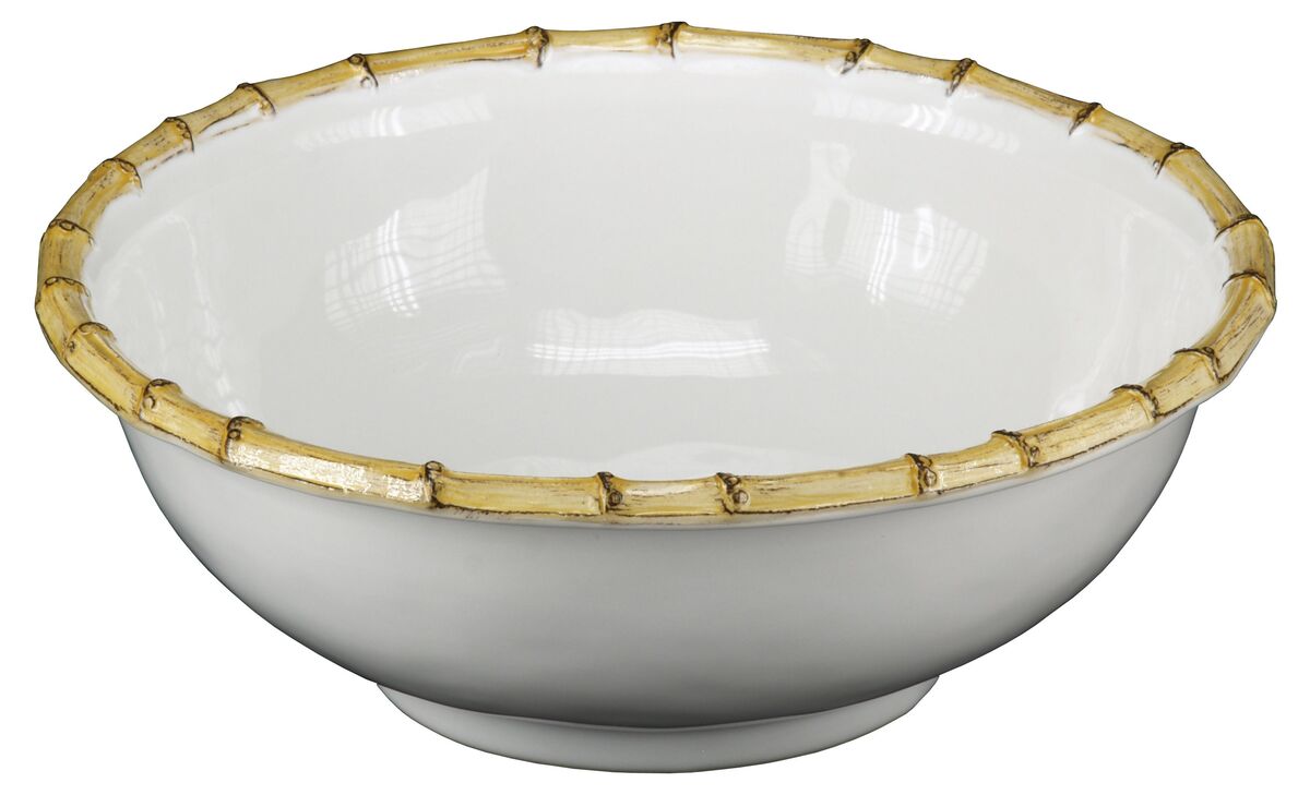 Medium Bamboo Serving Bowl, 11"