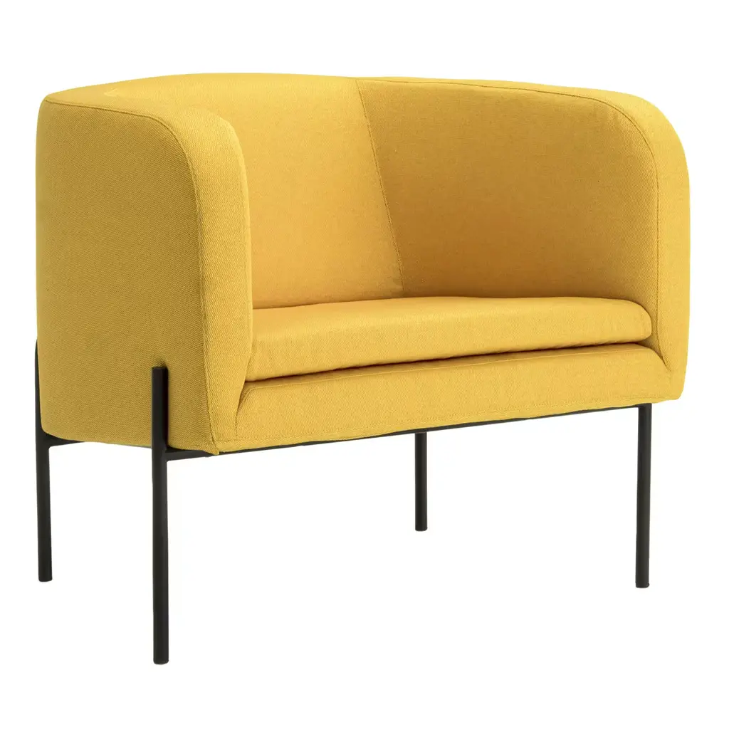 Laetitia Yellow Armchair By Fabio Fantolino