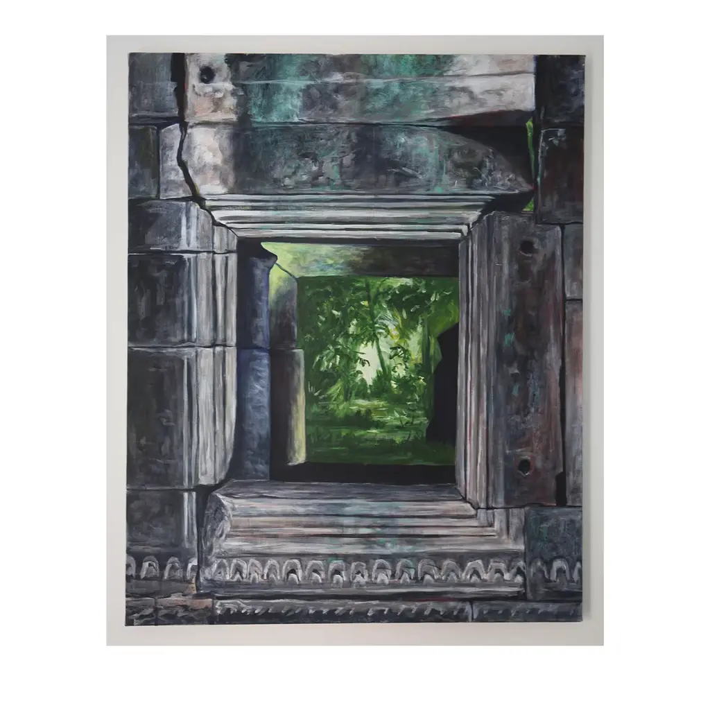 Una Finestra Sulla Giungla Painting