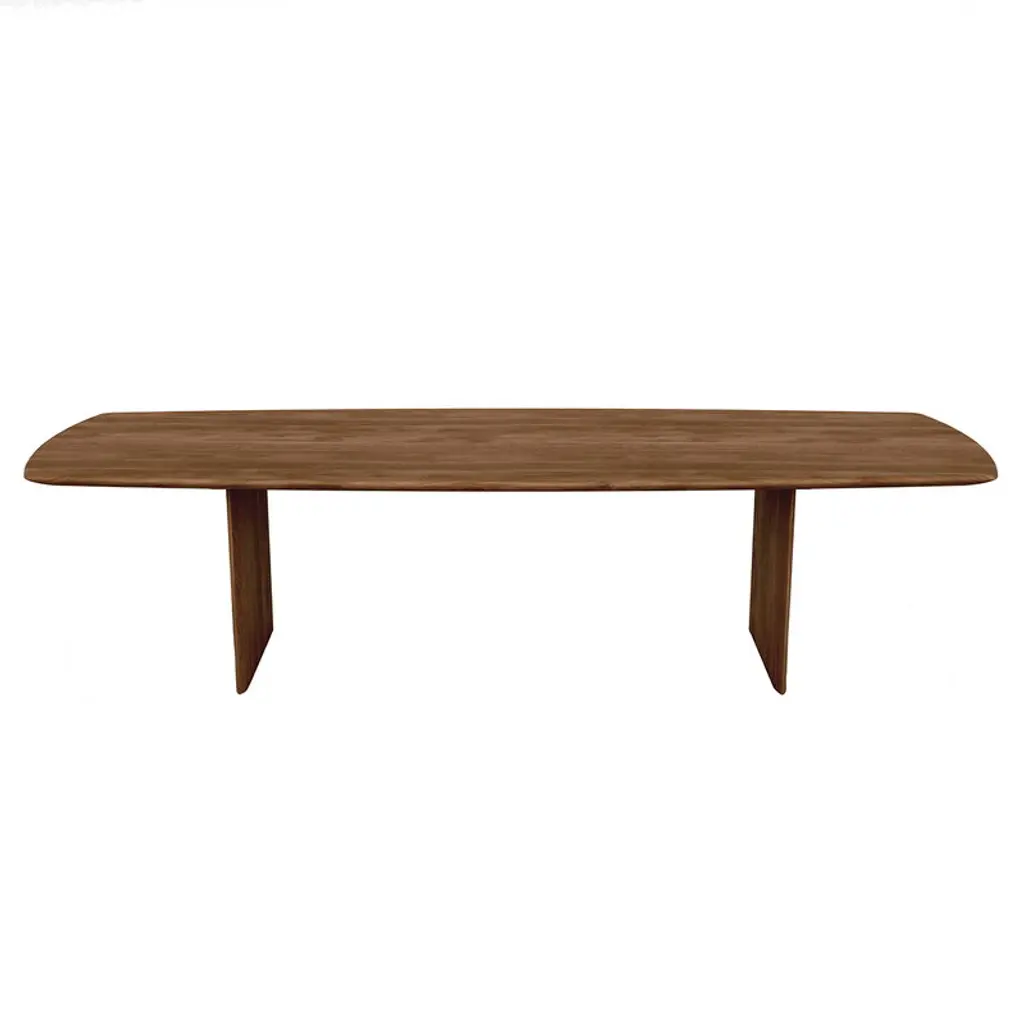 No 7 Dining Table, Rectangular, 200 X 95 X 74 Cm, Smoked Oak