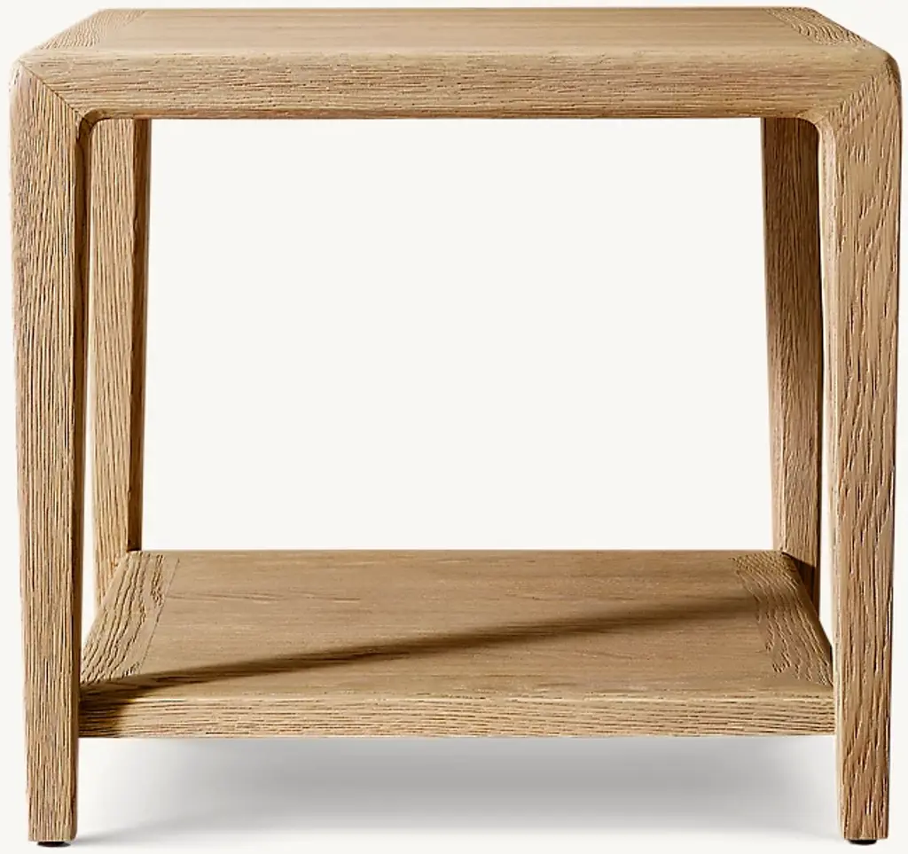 Gael Oak Square Side Table