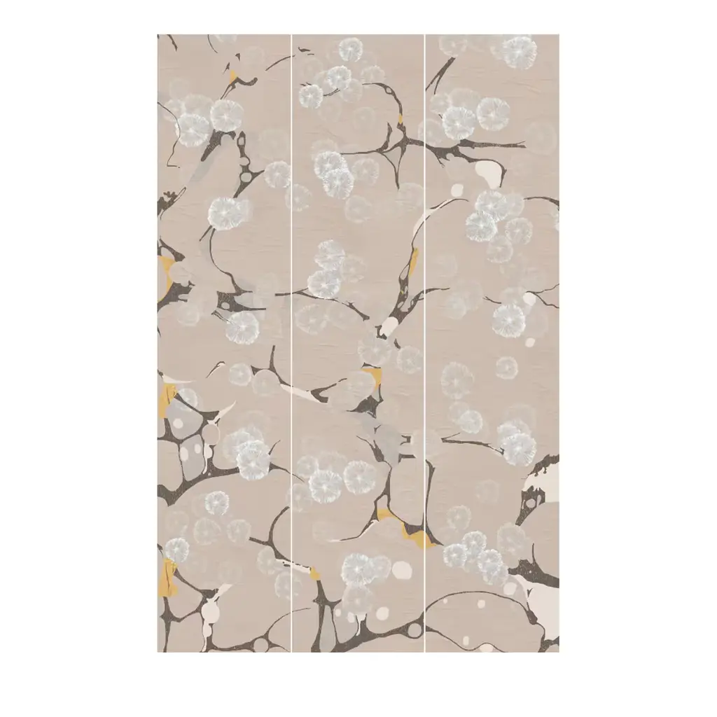 Tender Flora Hand Painted Wallpaper By Studio Mamo