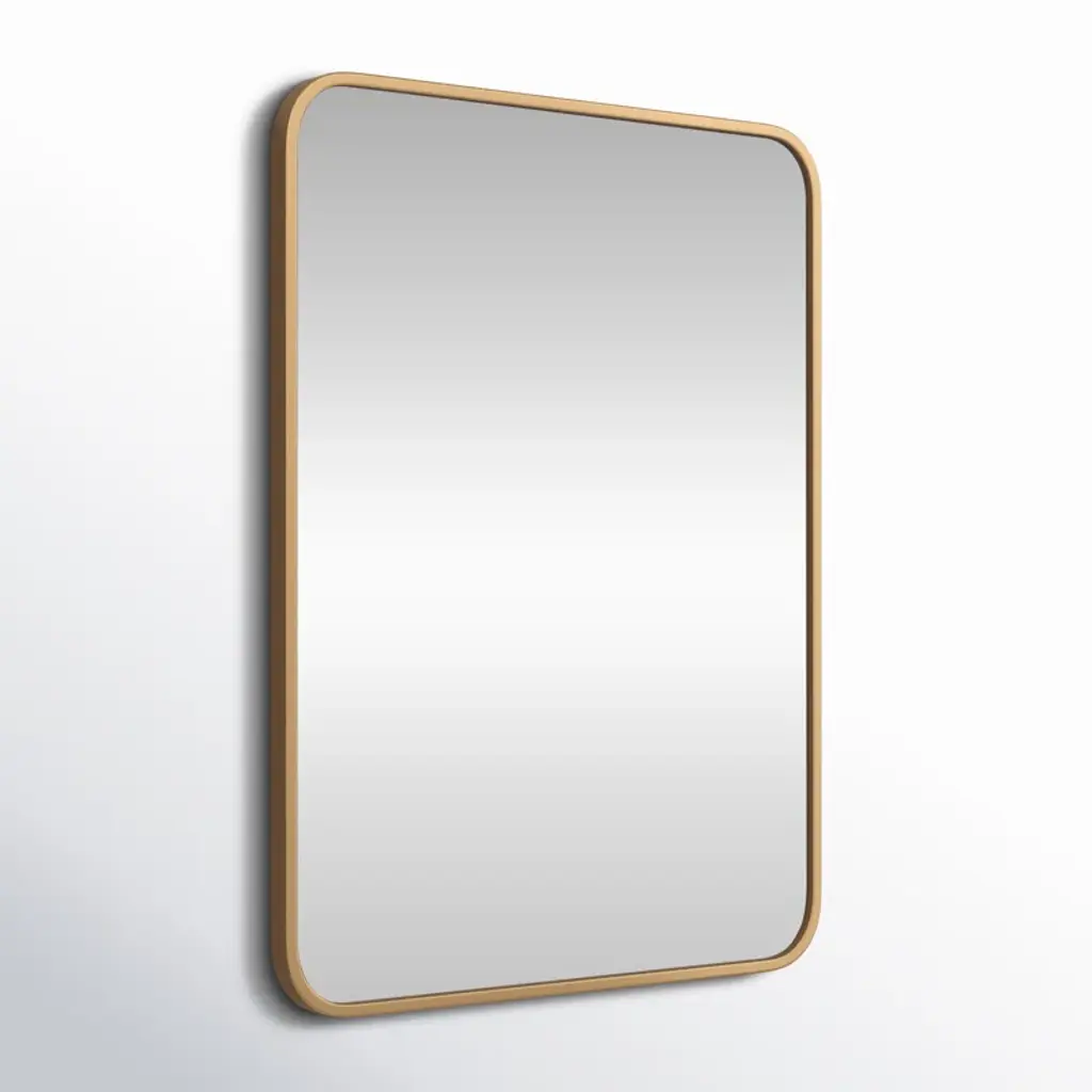 Sabine Metal Rounded Rectangle Wall Mirror
