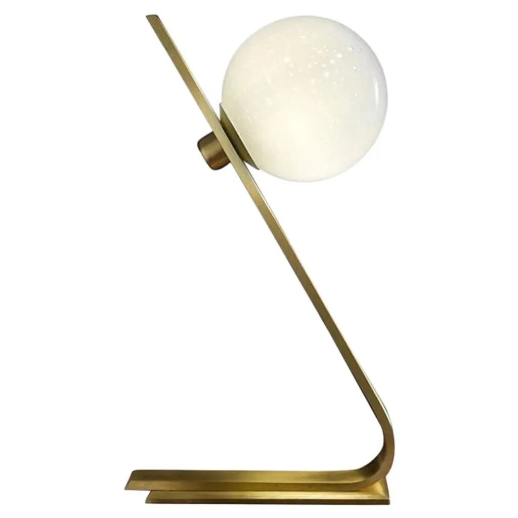 Daphne Brass Italian Table Lamp By Esperia