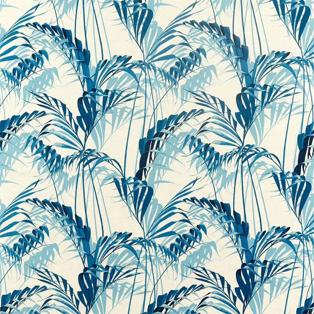 Sanderson Palm House Fabric In Eucalyptus