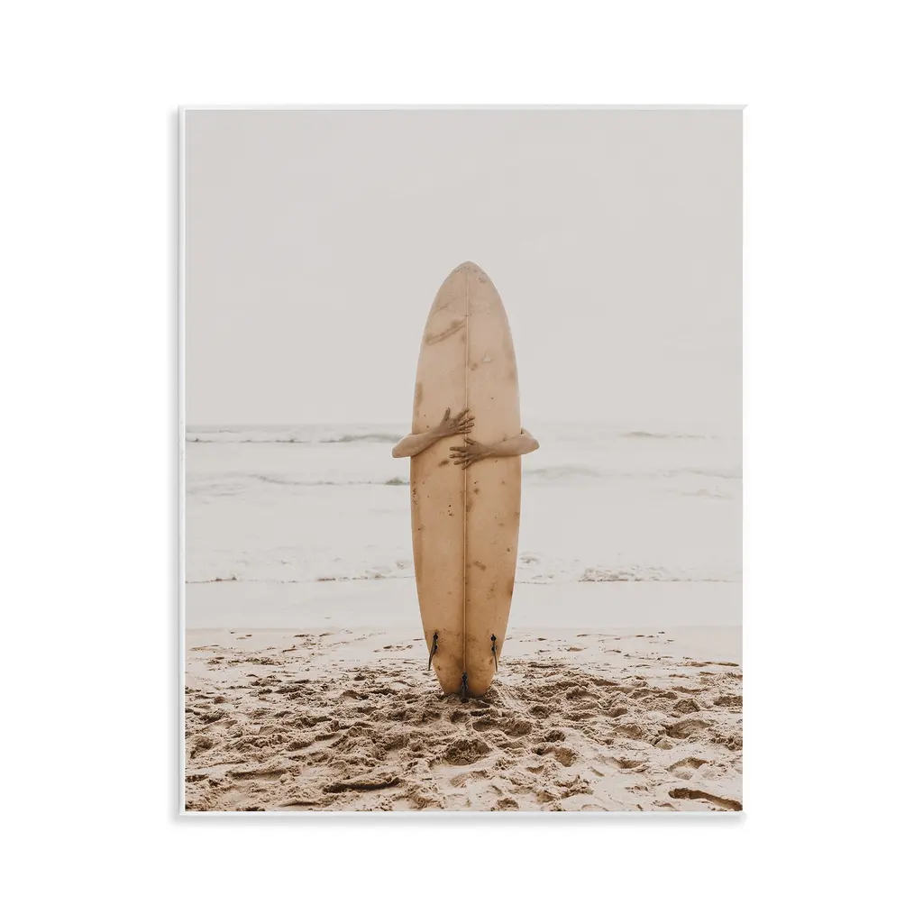 Stupell Surf Ready Board Wall Plaque Art Design By Lsr Design Studio - 11 X 14