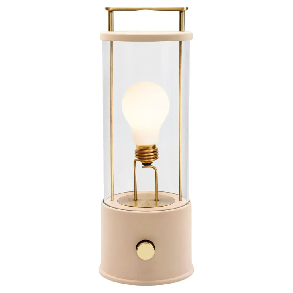 'The Muse' Portable Lamp In Plaster Pink By Farrow & Ball For Tala