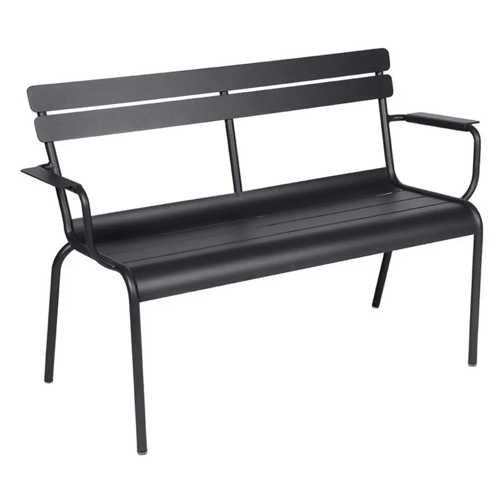 Luxembourg 2-seater Bench, Anthracite