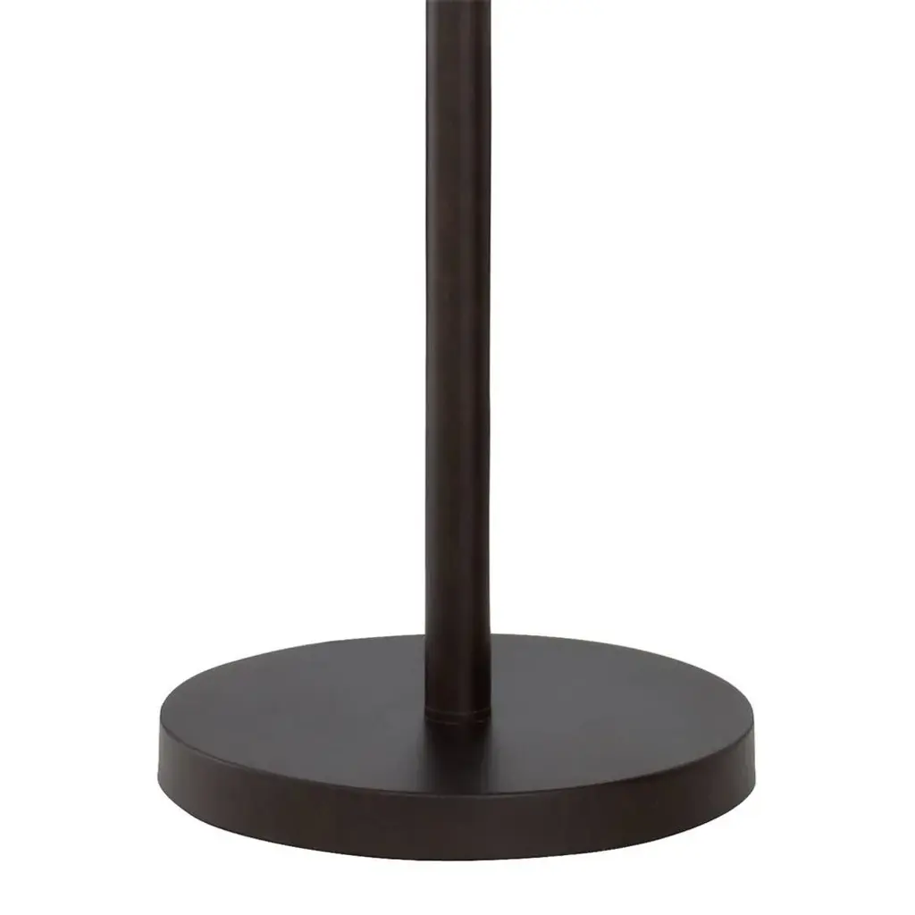 Mid Century Modern Floor Lamp 62" Tall Deep Bronze For Living Room - 18" X 62" - Brown - 18" X 62"