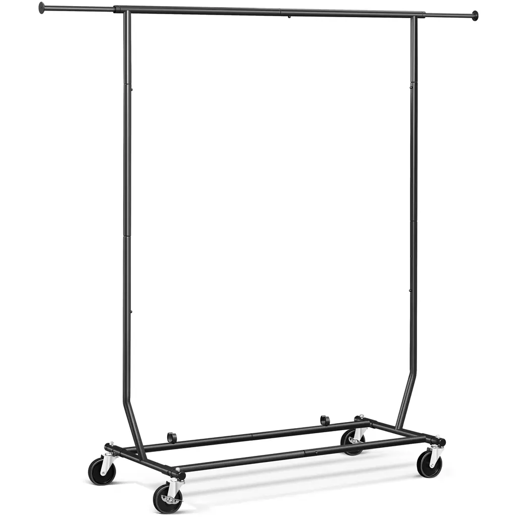 Yaheetech Clothing Garment Rack Commercial Premium Stainless Steel - Black