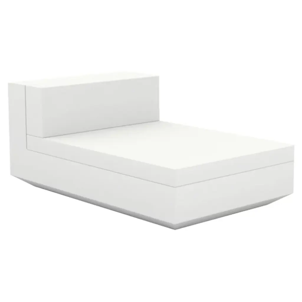 Vela Outdoor Sofa Armless Chaise Section