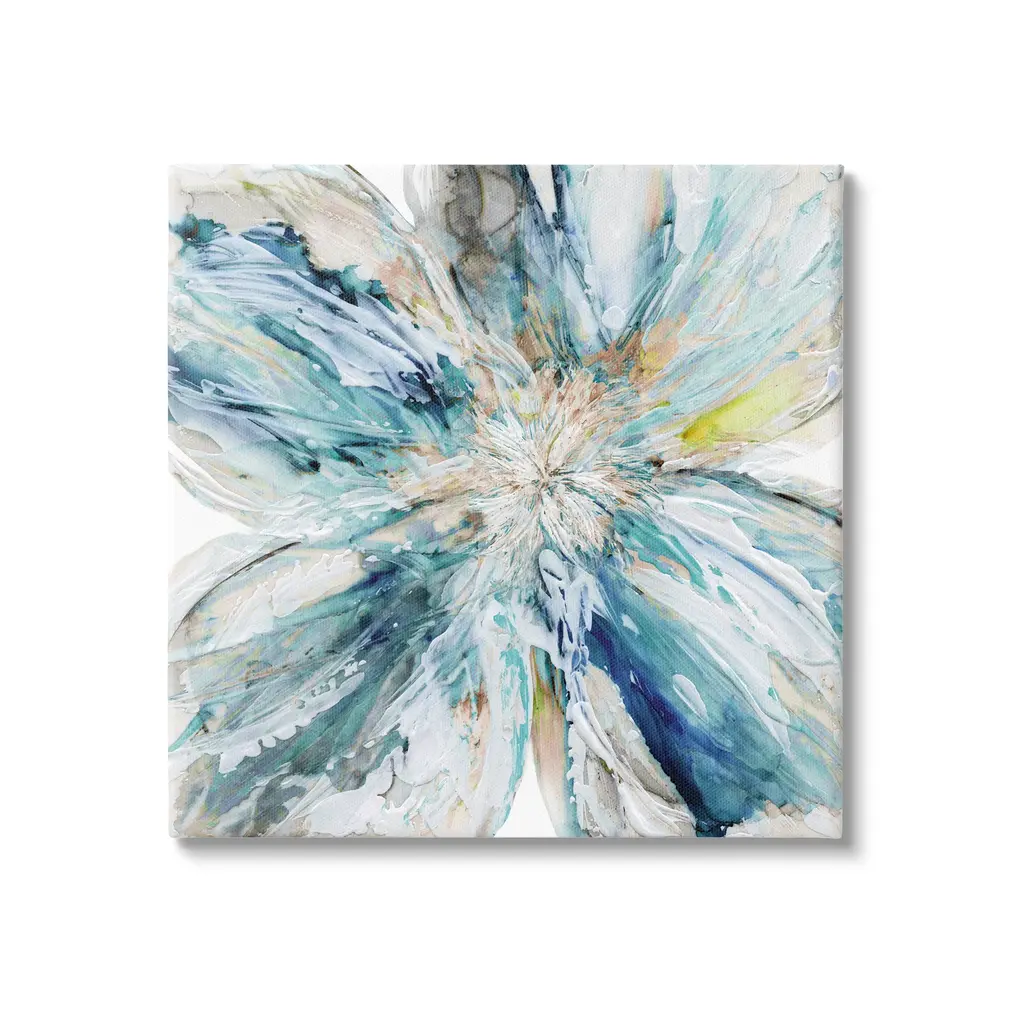 Stupell Blossom Burst Abstract Flower Canvas Wall Art By Carol Robinson - 24 X 24