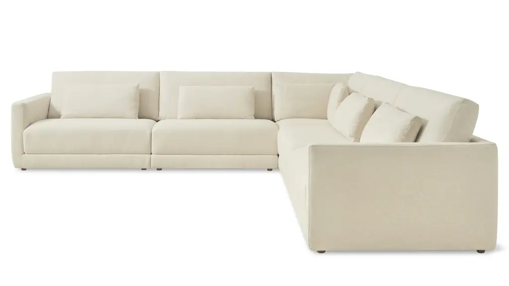 Wind Down 5-Piece Modular Sectional Closed