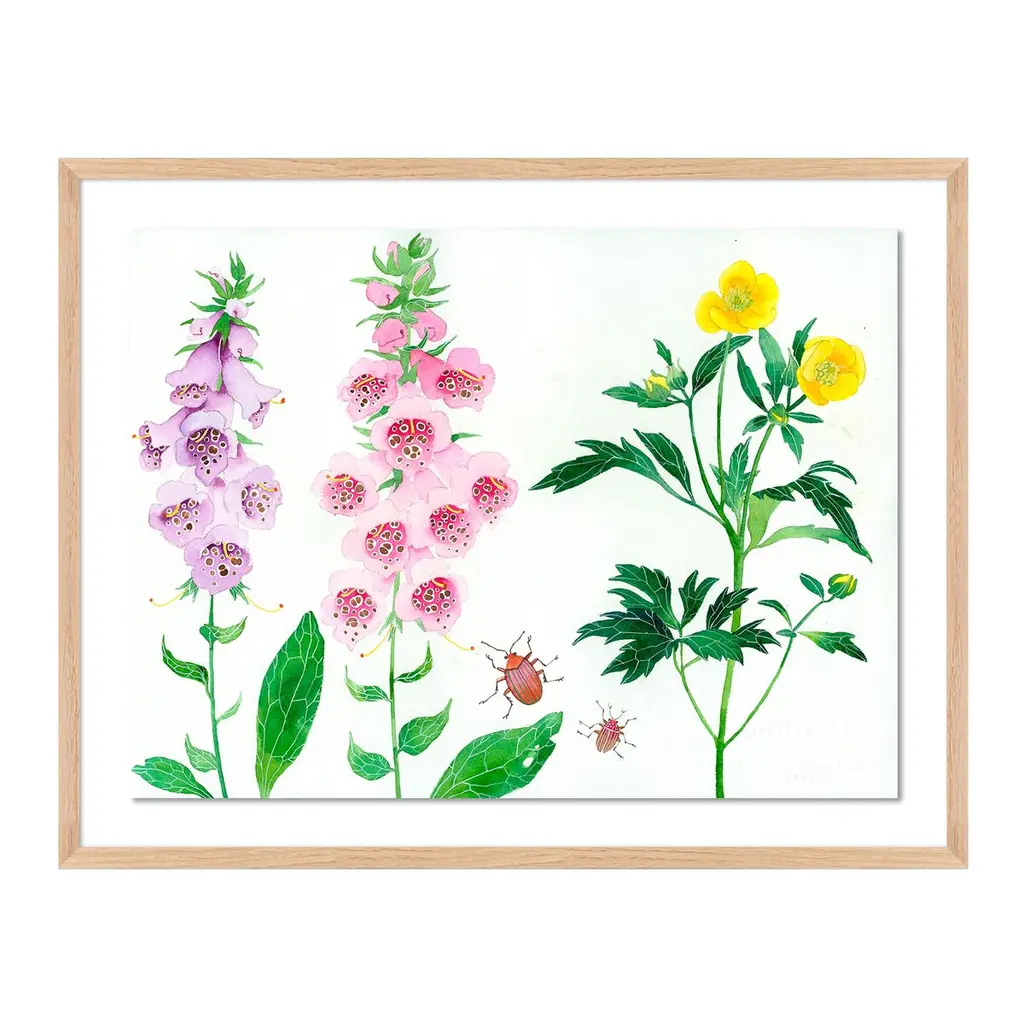 Gabby Malpas, Meadow Flowers 4 Painting