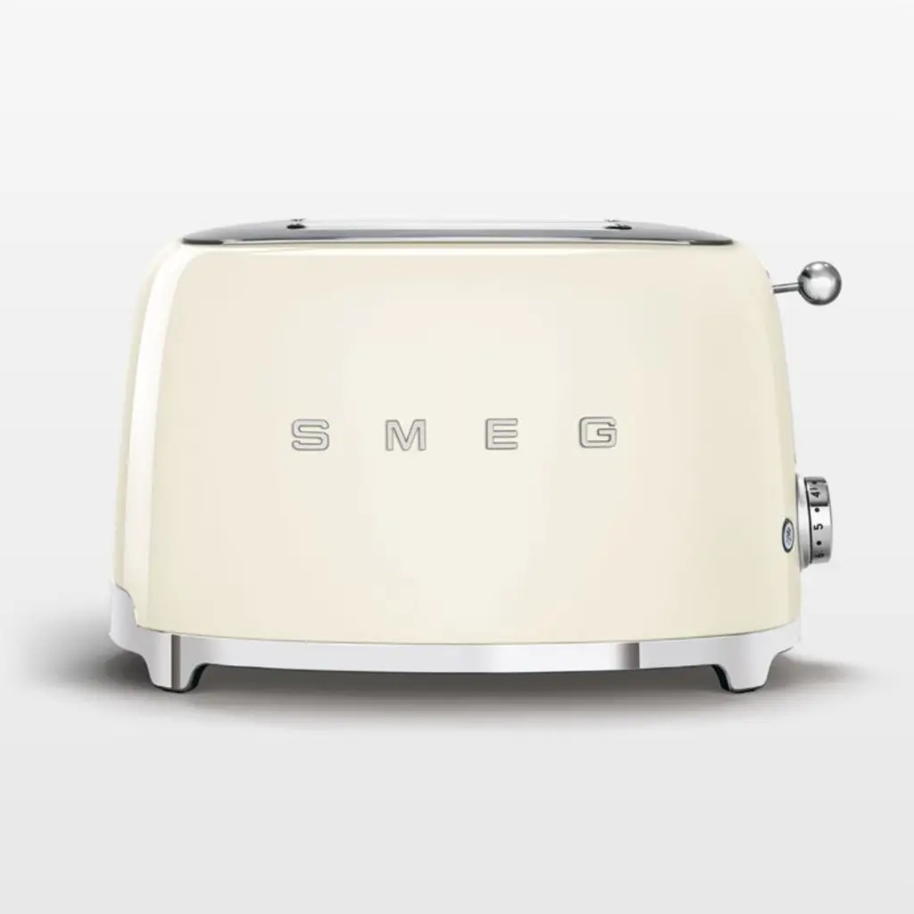 Smeg Cream 2-Slice Retro Toaster