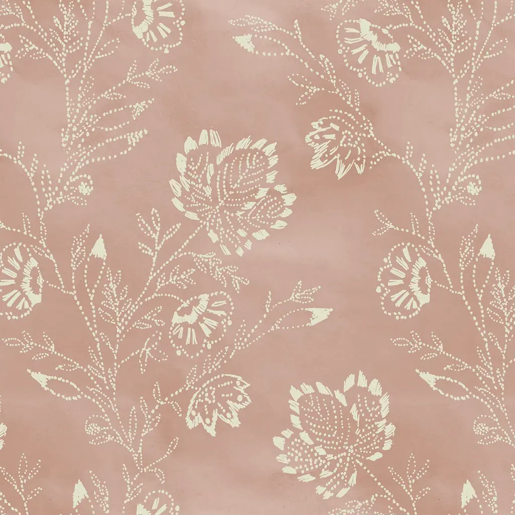 Barbier Wallpaper (Blush)