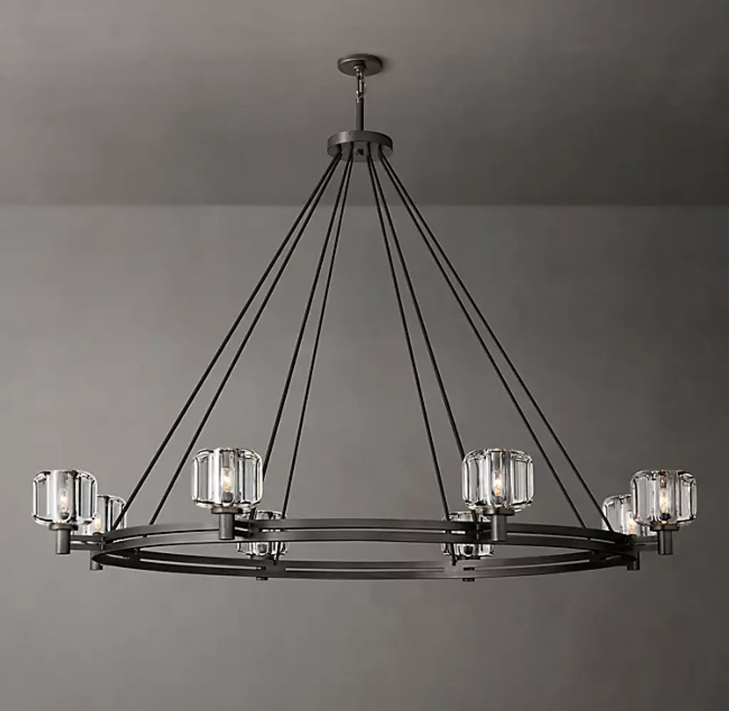 Demaret Round Chandelier 60"