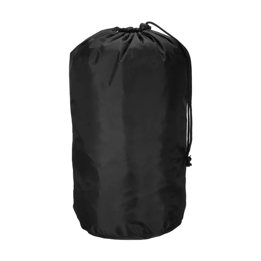 Unique Bargains Sleeping Bag Storage Drawstring Portable Stuff Sack Black 6 X 12.5 Inch 8 X 14 Inch