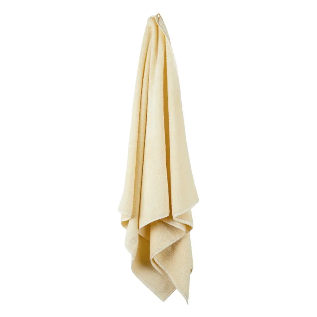 Heavy Towel Bath Towel, Pale Yellow