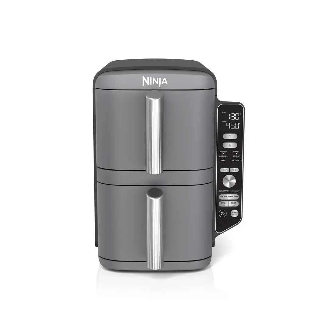 Ninja Doublestack Xl 10 Qt, 6-In-1, 2-Basket Air Fryer - Grey