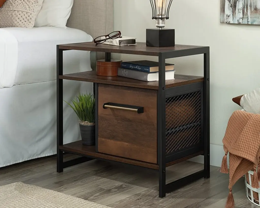 Briarbrook Single Drawer Night Stand, Brown