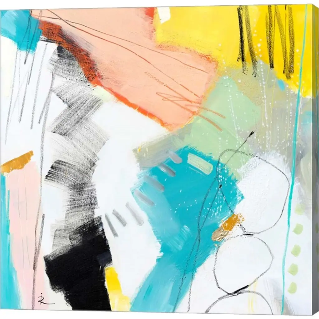 Ira Ivanova 'Untitled 707' Canvas Art - 24 X 24