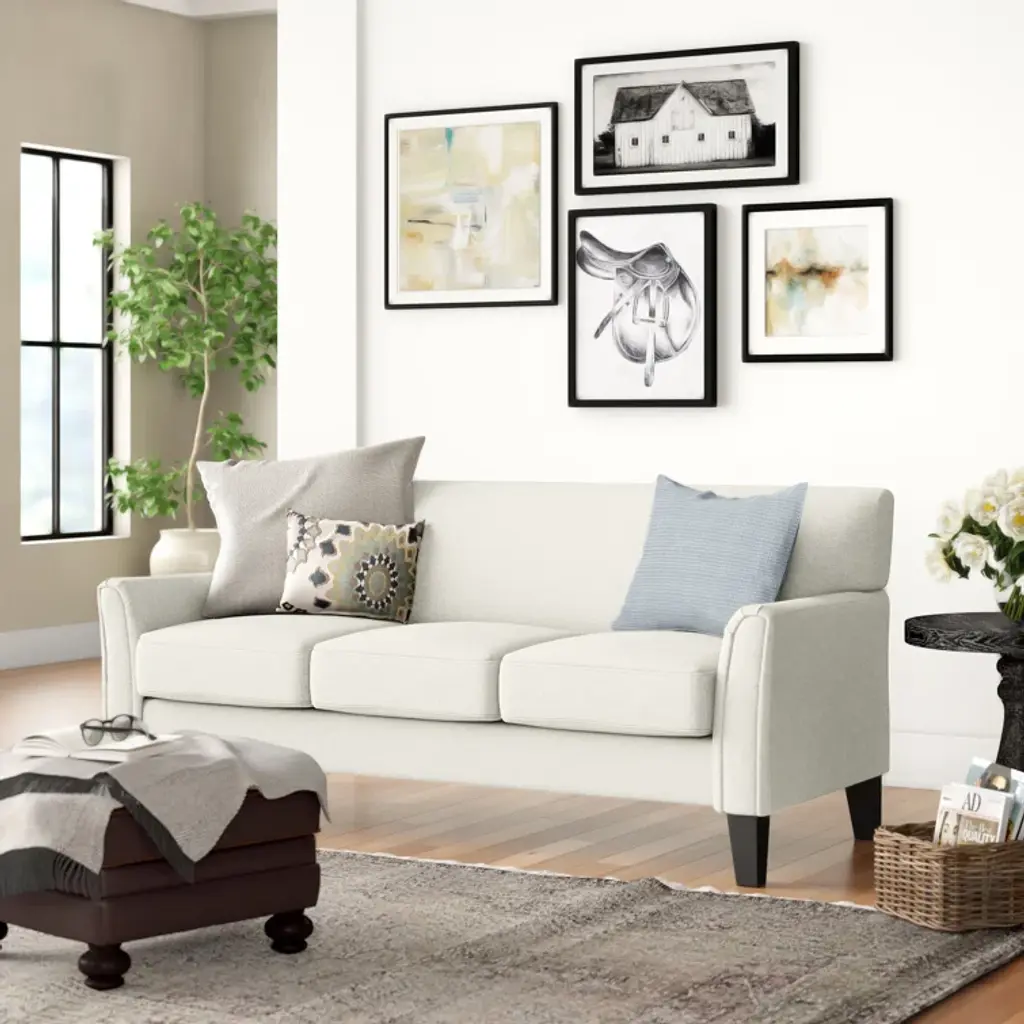 Abarca 76.5'' Upholstered Sofa
