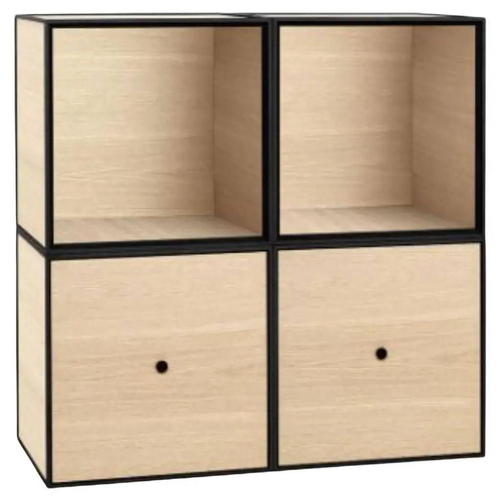 35 Oak Frame Square Standard Box By Lassen