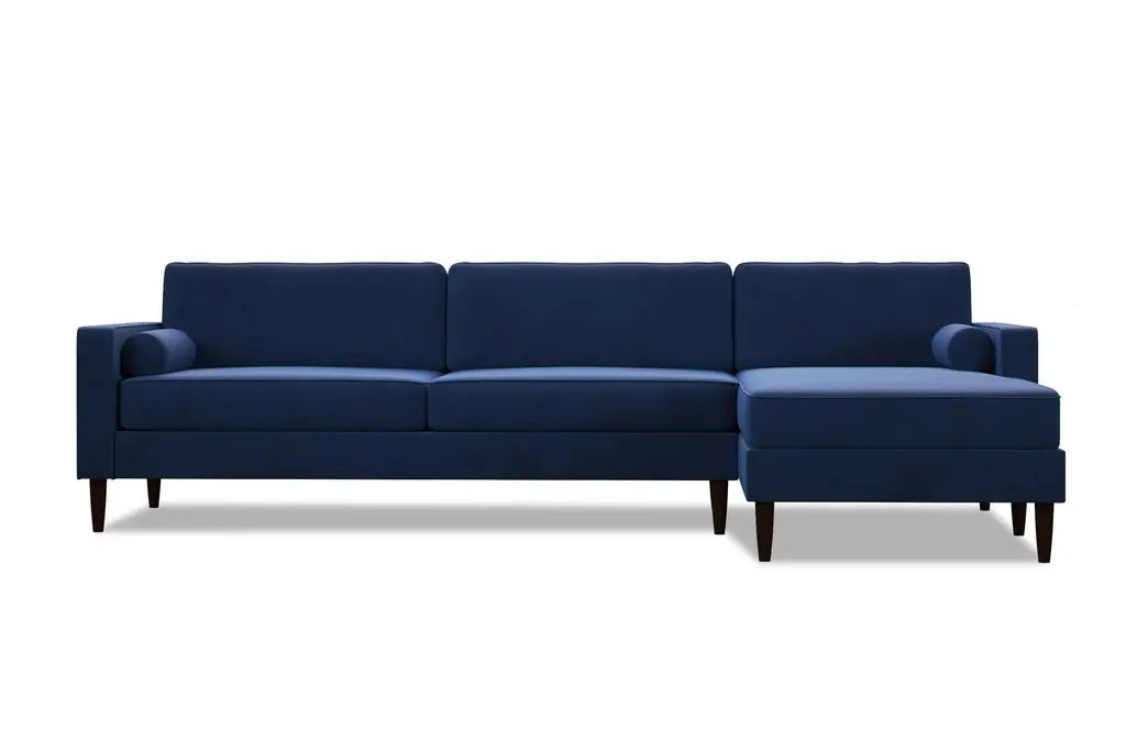 Samson 2Pc Sectional Sofa :: Leg Finish: Espresso / Configuration: Raf - Chaise On The Right