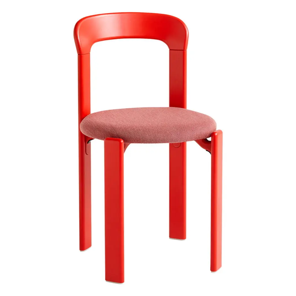 Rey Chair, Scarlet Red - Red Steelcut Trio 636