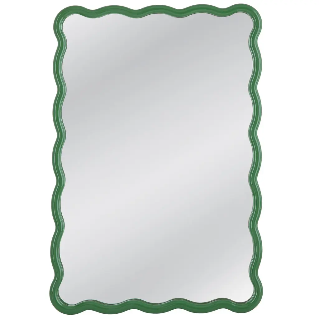 Eldora Wavy Rectangular Wall Mirror