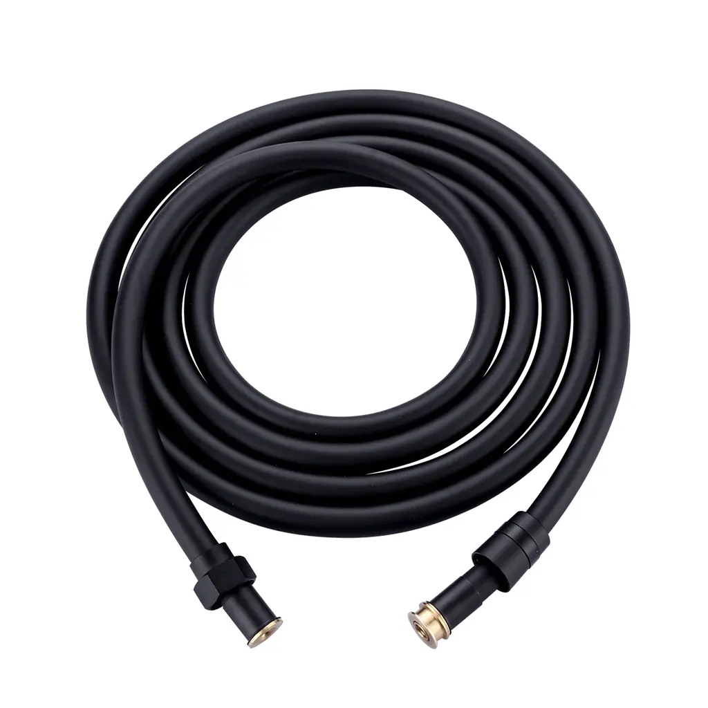 Wowow Pvc Shower Head Hose - 140-Inch - Matte Black