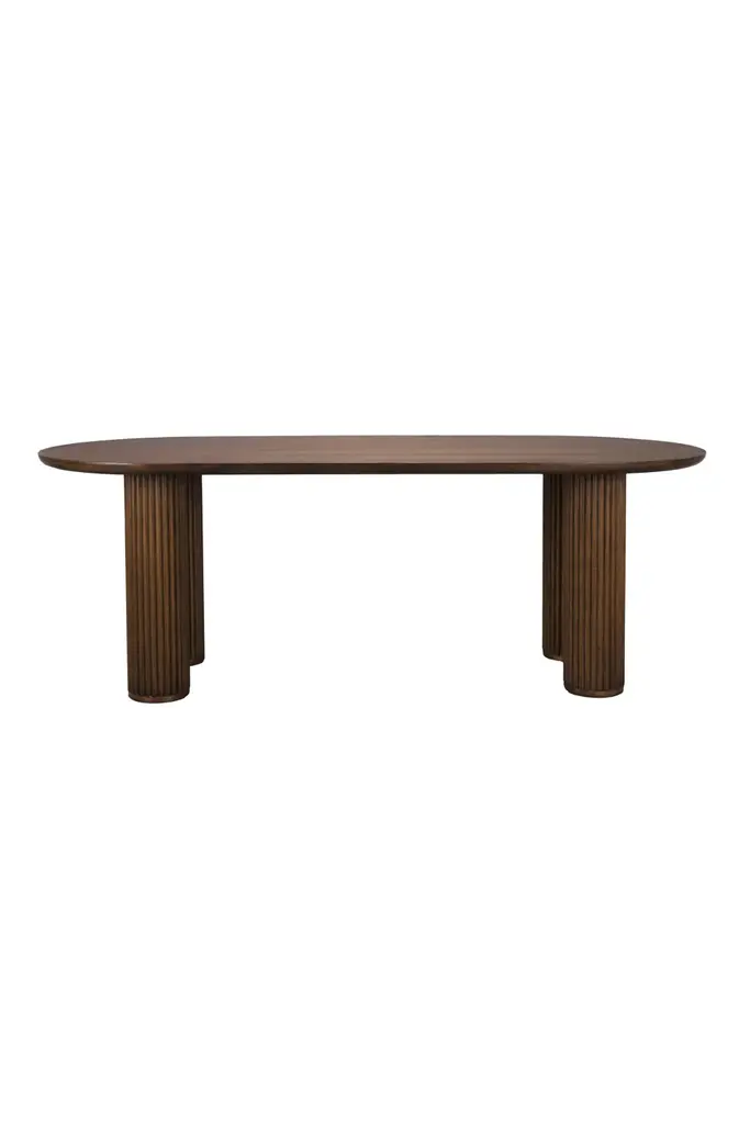 Brown Oak Dining Table | Dutchbone Dean