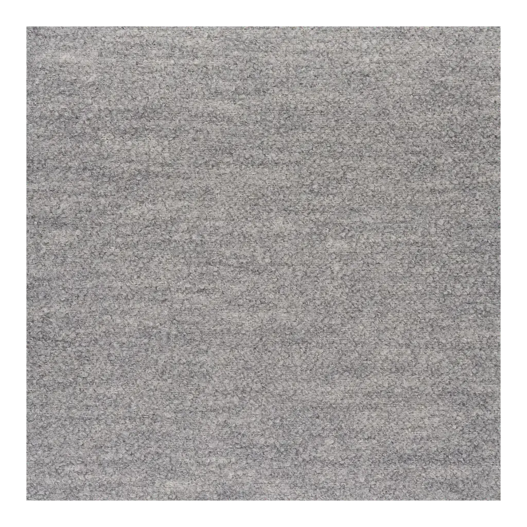 Schumacher Oskar Alpaca Wool Boucle Fabric In Grey