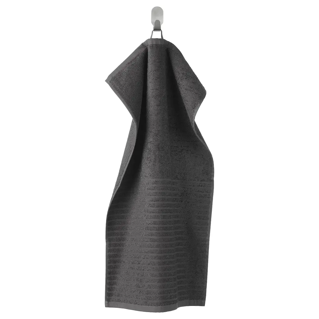 Vågsjön Hand Towel - Dark Gray 16x28 "