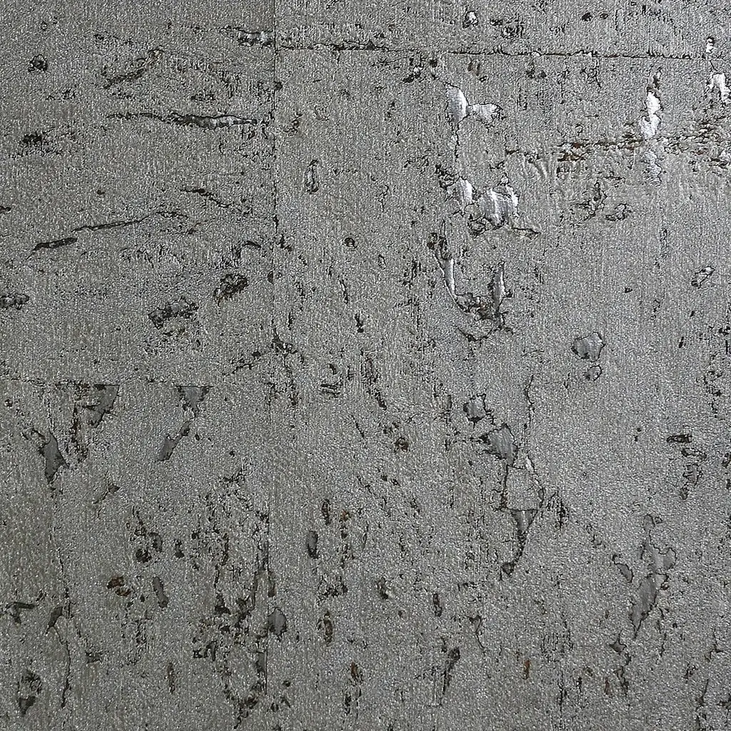 Cork On Metallic Grasscloth Volume 2 Wallpaper