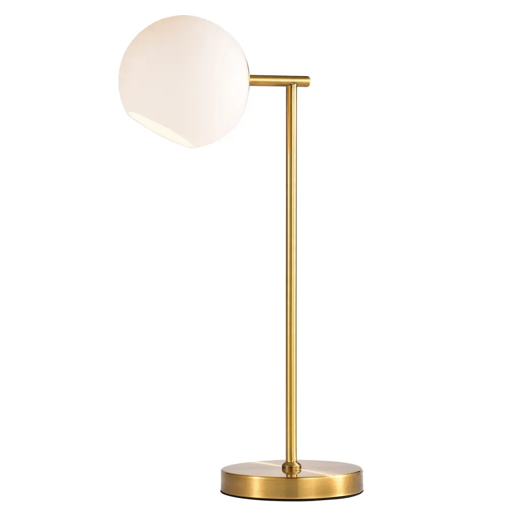 Erato Bronze Table Lamp - Bronze/yellow