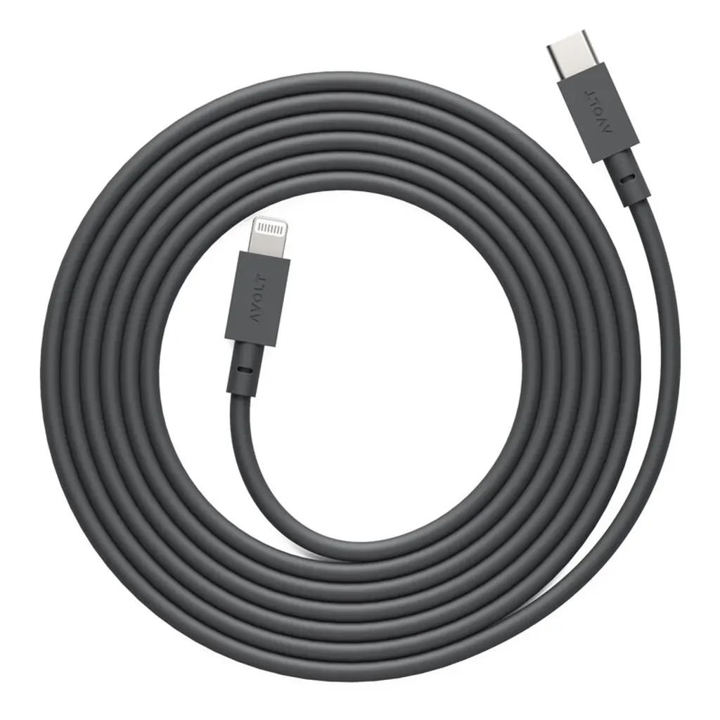 Cable 1 Usb-c To Lightning Charging Cable , 2 M, Stockholm Black