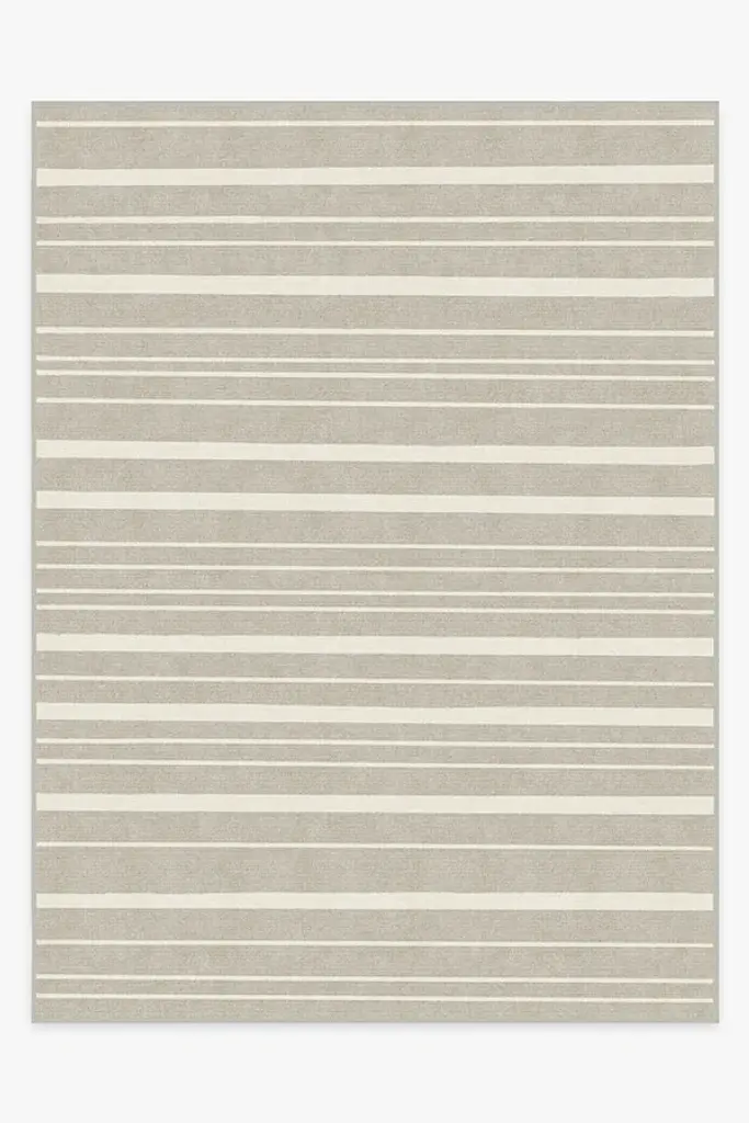 Hudson Stripe Stone Rug