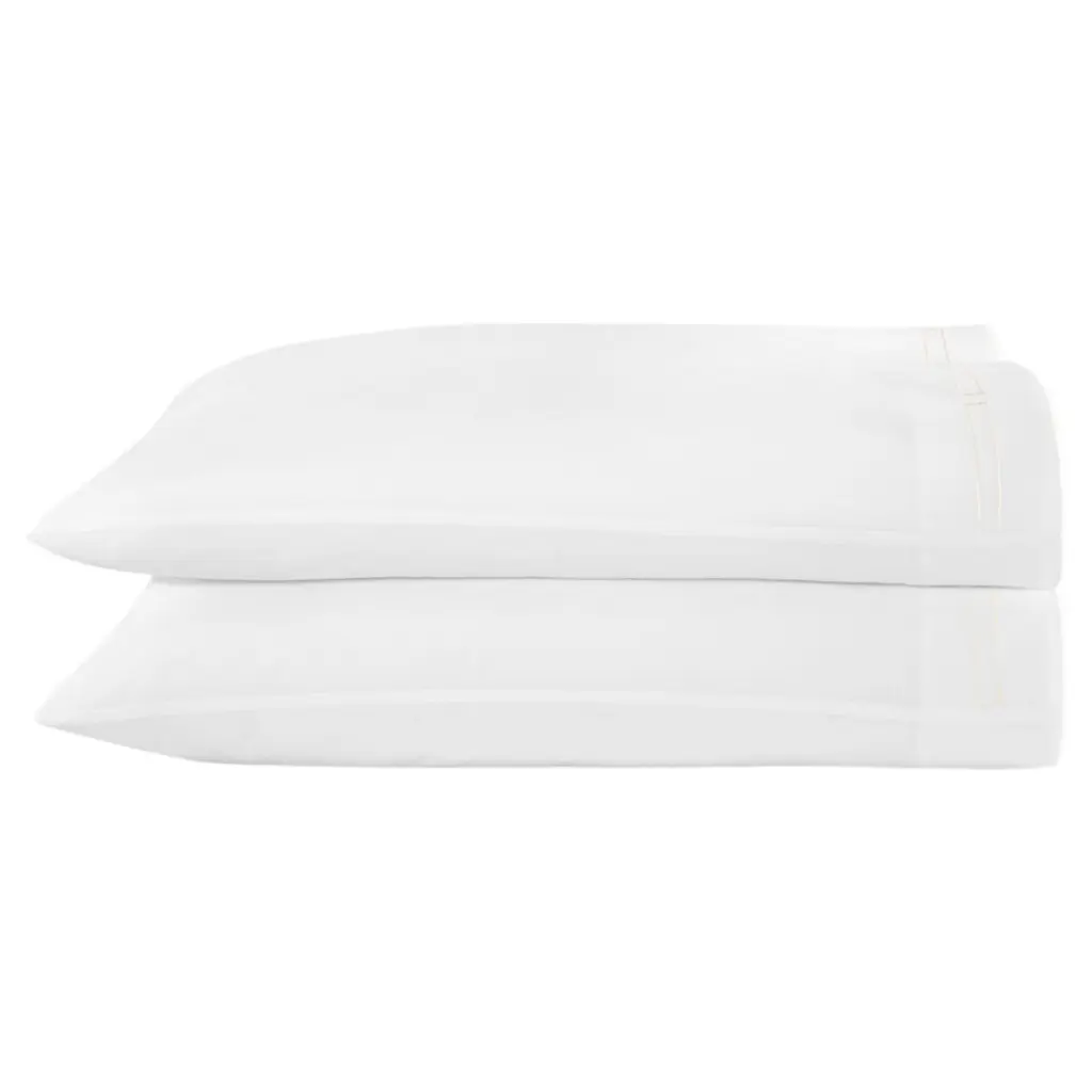 S/2 Stanza Embroidered Pillow Cases