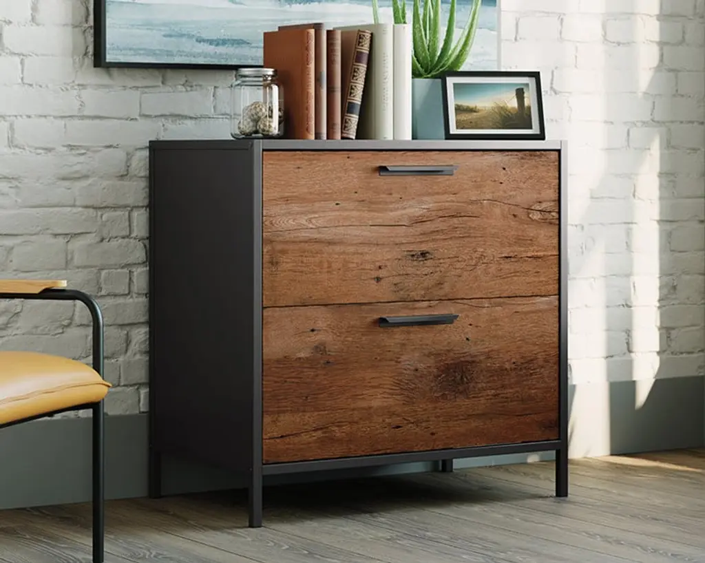 Boulevard Café 2 Drawer Lateral File, Brown