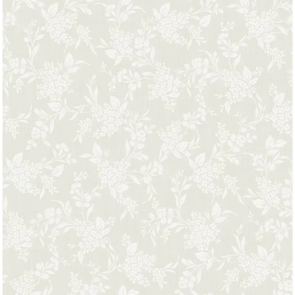 Nextwall Neutral Tonal Floral Peel And Stick Wallpaper