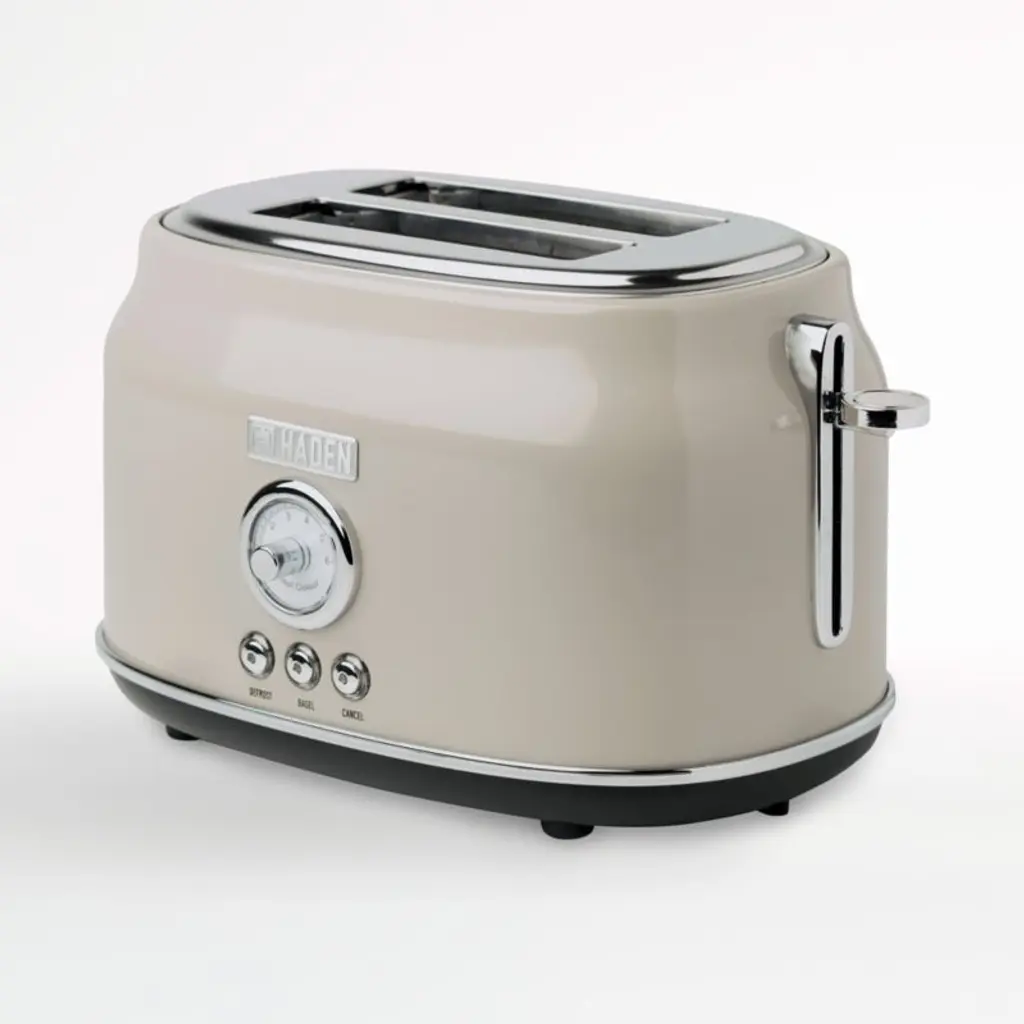 Haden Dorset Putty Beige 2-Slice Toaster