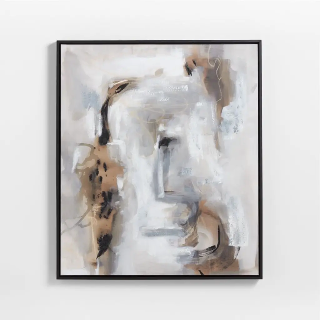 "The Journey Is My Home" Framed Wall Art Print 43.5"x37.5" By Huda Hashim