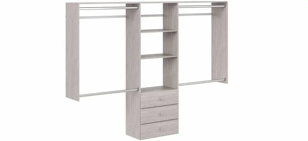 Allen Deluxe Pro Closet Kit With Drawers