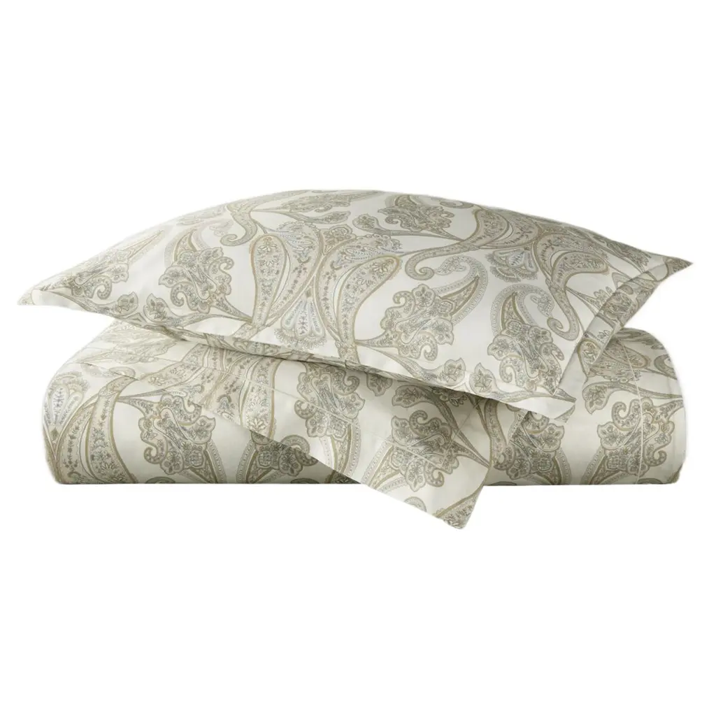 Classic Printed Cotton Sateen Duvet Set