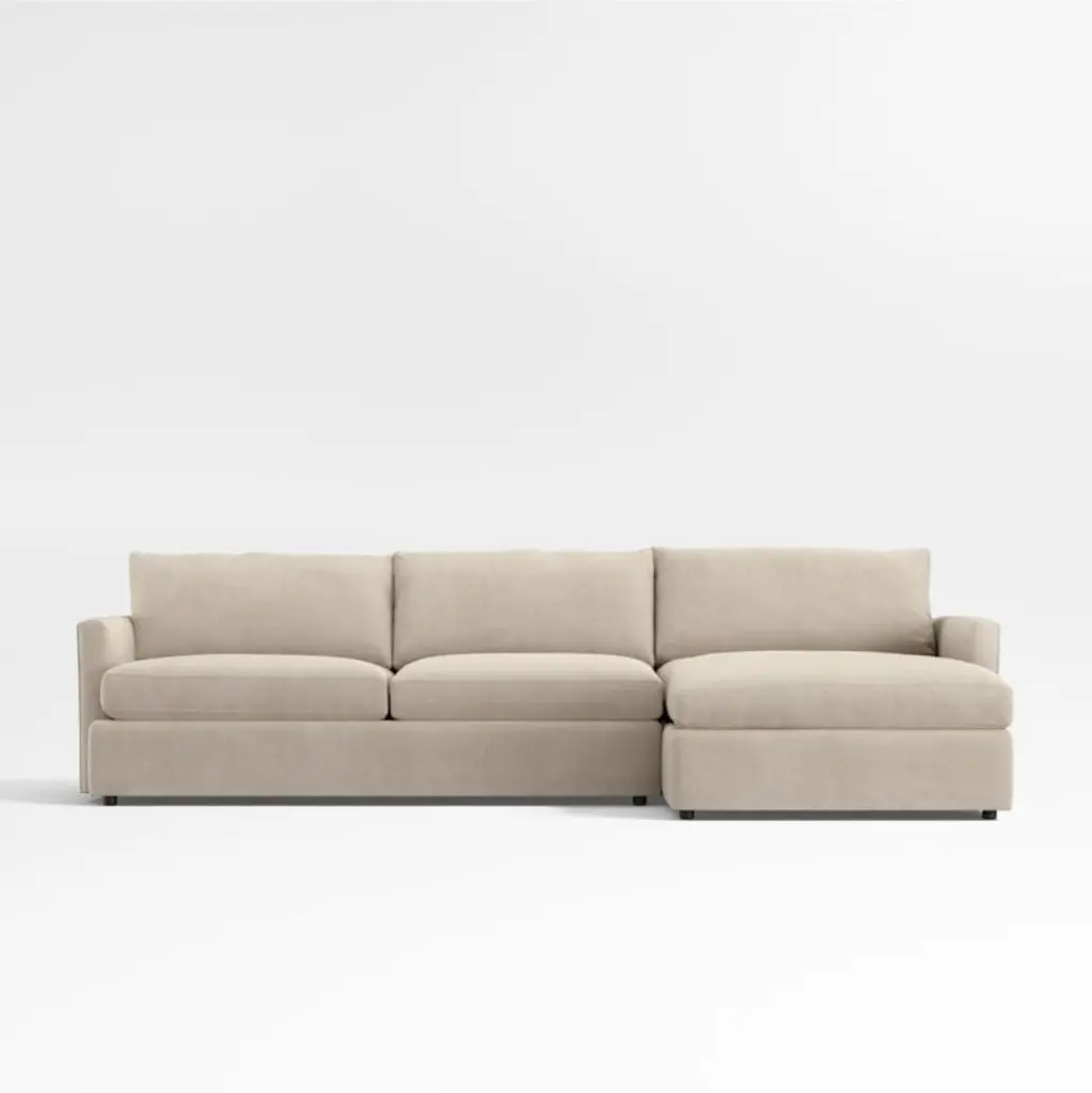 Lounge 2-Piece Sectional Sofa With Chaise Lounge