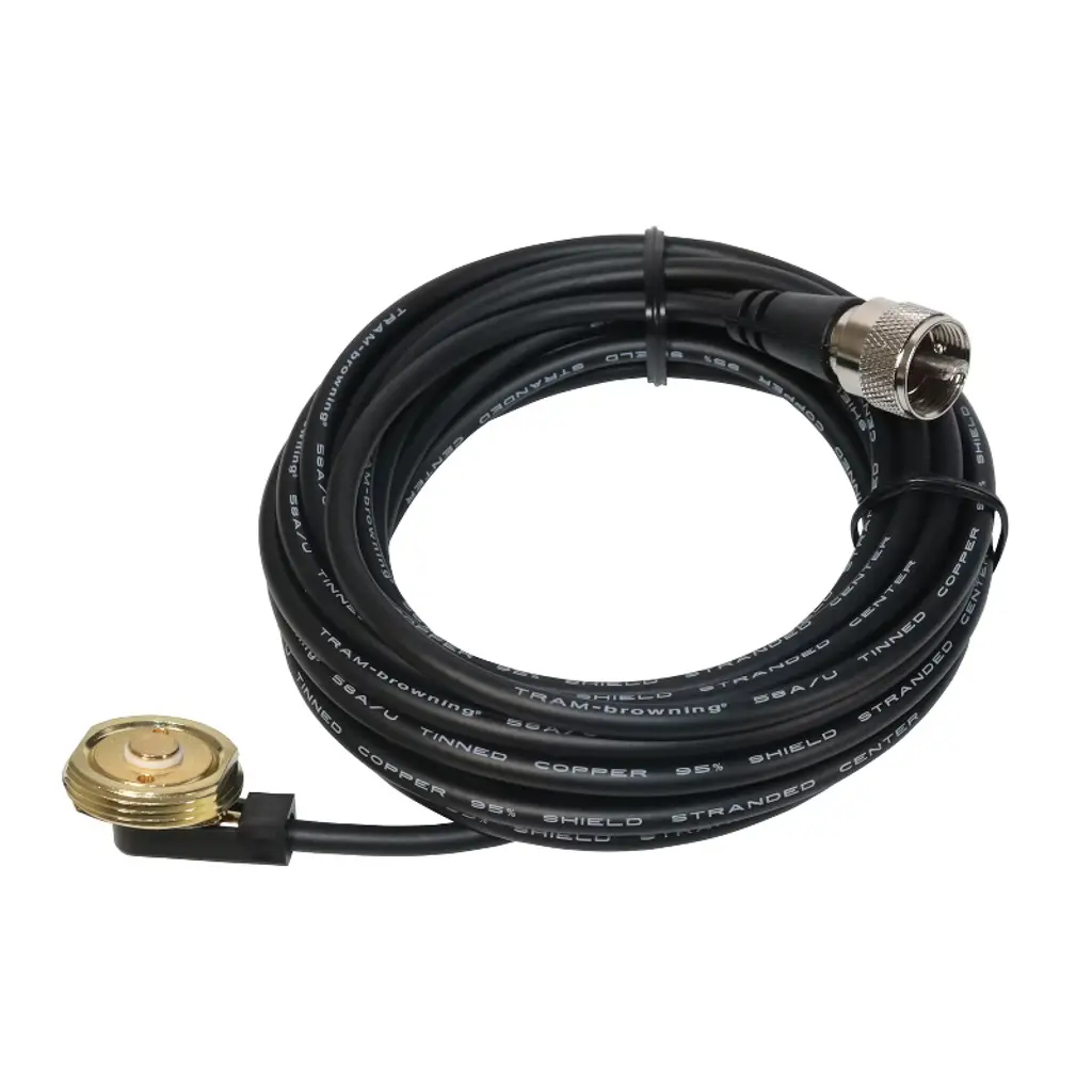 Browning® 3/4-inch Nmo Hole Mount With Preinstalled Uhf Male Pl-259 Connector In Black