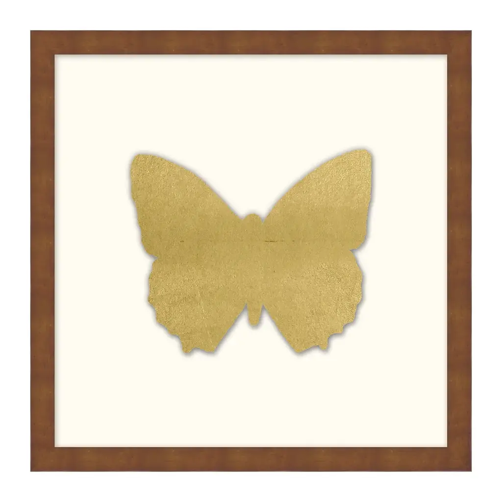 Gold Leaf Butterfly 1