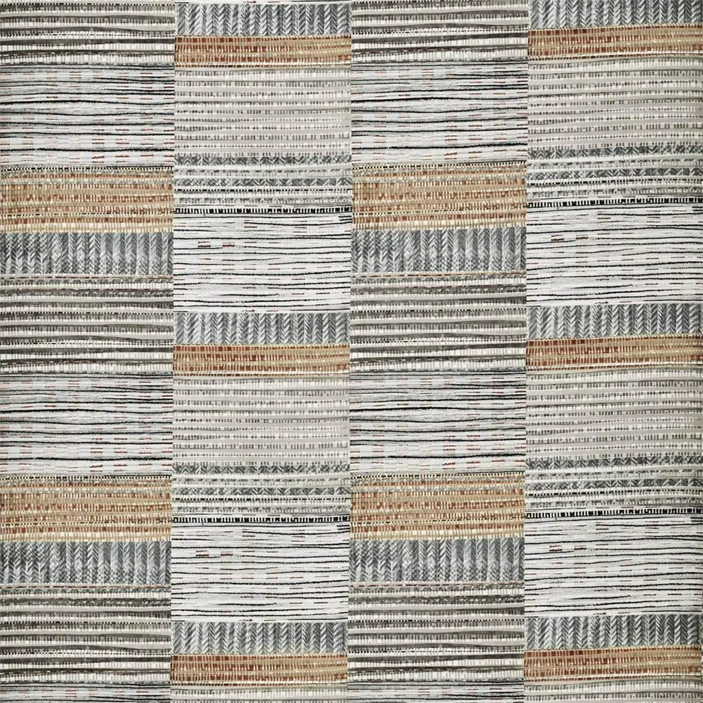 Harlequin Benirras Fabric In Slate/stone/honey